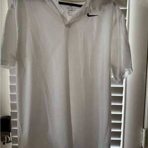 Nike Men's Classic White Polo Shirt